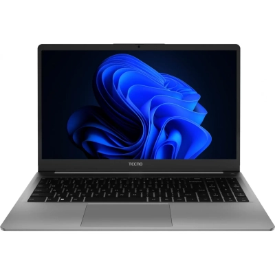 Ноутбук Tecno MegaBook K16SFA Ryzen 5 7535HS (71005000406-Win11H)16Gb SSD512Gb AMD Radeon 660M 16 IPS WUXGA (1920x1200) grey WiFi BT Cam 6060mAh