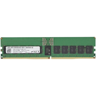 ОЗУ Micron MTC20F2085S1RC48BA1 DDR5 RDIMM 32GB 2Rx8 4800 MHz ECC Registered, 1 year, OEM