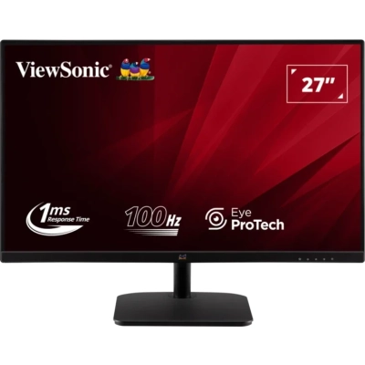 Монитор ViewSonic VA2732-H-2 черный IPS LED 1ms 16:9 HDMI матовая 1300:1 250cd 178гр/​178гр 1920x1080 100Hz VGA FHD 4.1кг