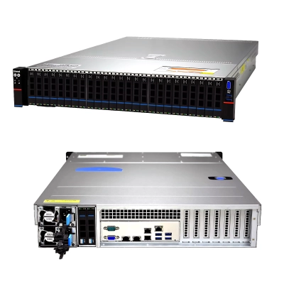 Корпус Shenzhen GuoxinHengyu Technology (Gooxi) RMC2125-620-HSE-D (0.94.002.0134) 2u 25bay chassis with expander backplane 2*2.5 SAS/SA