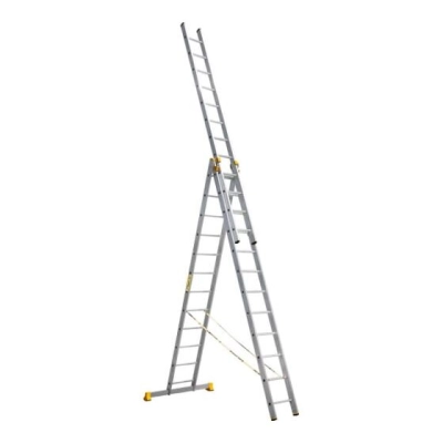 Лестница Alumet P3 9312 алюминиевая трехсекционная