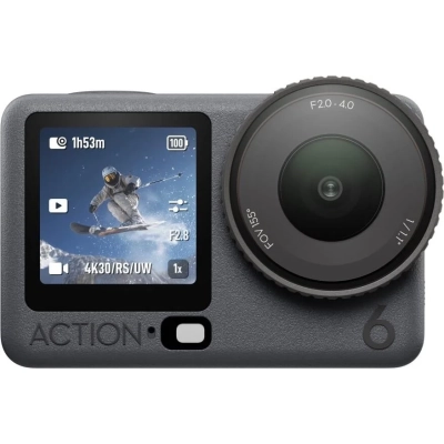 Экшн-камера Dji Osmo Action 6 Standard Combo 1xCMOS 38Mpix черный/​черный