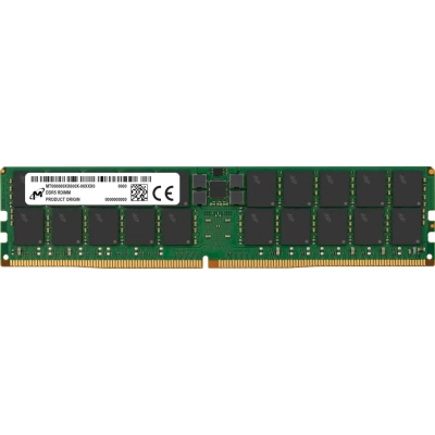 ОЗУ Crucial MTC40F2046S1RC56BT 64GB DDR5 5600 MT/​s CL46 2Rx4 ECC Registered DIMM 288pin