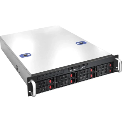 Корпус EXEGATE Pro (ex292414rus), 2U, 2 x 800 Вт, черный