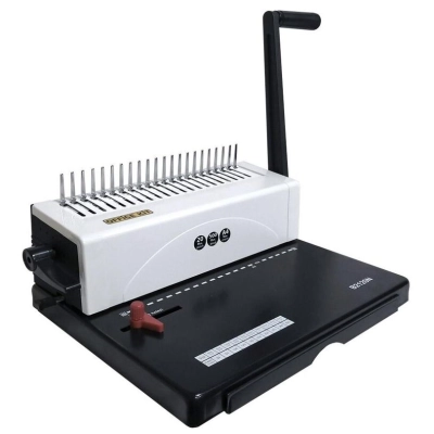 Переплетчик Office Kit B2120N A4/перф.25л.сшив/макс.500л./пластик.пруж. (4.5-51мм)