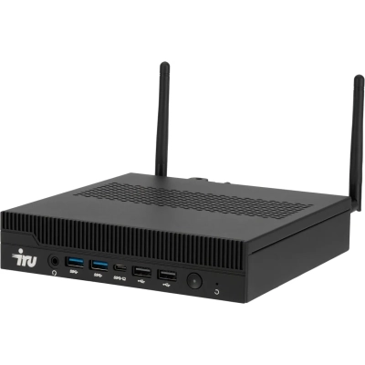 Неттоп iRU Tactio 310H6ITF (2181207) Intel Core i5 12400, DDR5 16ГБ, 512ГБ SSD, Intel UHD Graphics 730, Windows 11 Pro, черный