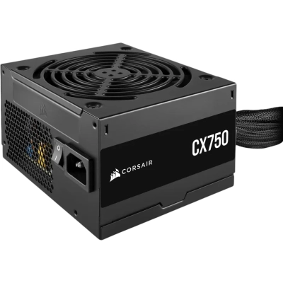 Блоки питания Corsair CX750 RPS0146 (CP-9020279-EU), 750W 80+ Bronze (ATX, 2.31, Non-modular, 1x24(20+4)pin, 1xCPU 8(4+4)pin)