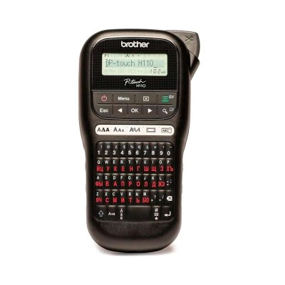 Принтер Brother P-touch PT-H110 переносной черный/белый