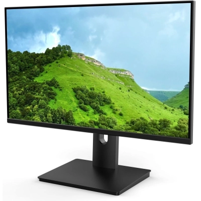 Монитор Valday CQ27AIB (27 IPS, 16:9, 250cd, 1000:1, 5ms, 2560x1440x75Hz, 178/178, HDMI, DP, USB, Audio in/out, Tilt, Swiv, HAS, Pivot, Spk,Black