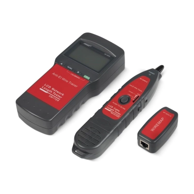 Тестер для витой пары Cabeus NF-8200 (CT-LCD-RJ45-Scan) c LCD дисплеем и тон-генератором