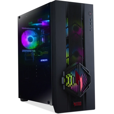 ПК Acer Nitro 70 N70X3D-100 (DG.E5ACD.006) AMD Ryzen 9 9950X3D/​32Gb/​SSD1Tb/​RTX5080 16Gb/​PSU 1200W/​NoOS/​Black