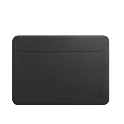 Сумка чехол для ноутбука WiWU Skin Pro II Leather Sleeve 14.2'' для Apple MacBook Pro 14 (2021 - 2026) (Black)