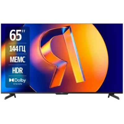 Телевизор 65 YANDEX ТВ Станция MiniLED с Алисой YNDX-00098 черный 3840x2160, 4K Ultra HD, 120 Гц, Wi-Fi, Smart TV, Яндекс ТВ