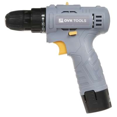 Дрель-шуруповерт Ovk Tools OTCS1AA-12V-1.3A 12Вт аккум. патрон быстрозажимной