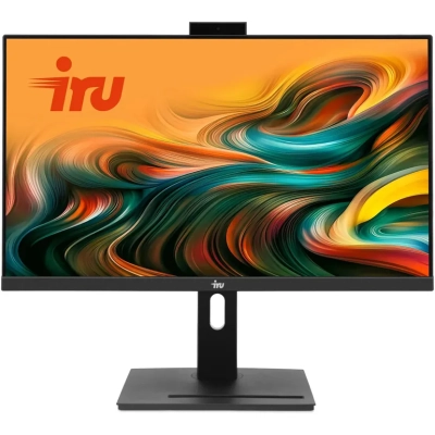 Моноблок IRU 23IM-2156262-Win11P 23.8 Full HD i5 12450H (2) 16Gb SSD512Gb UHDG GbitEth WiFi BT 90W Cam черный 1920x1080