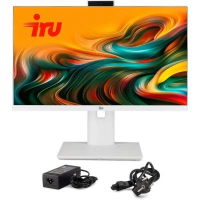 Моноблок IRU Tactio 23IW (2180456) 23.8 Full HD i5 1235U (1.3) 16Gb SSD512Gb Iris Xe без ОС GbitEth WiFi BT 65W Cam белый 1920x1080 RUS