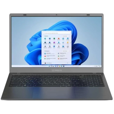 Ноутбук IRBIS GroovyBook 15 (15NBP3001) Core I5-13600H, 16GB LPDDR5 +512Gb NVME SSD,15,6LCD 1920*1080 IPS, Intel AX101 WIFI, Front camera 2MP, TPM2.0