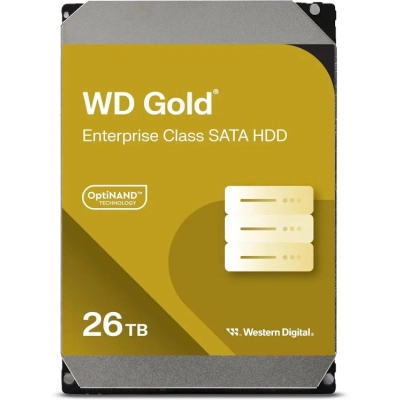HDD WD Gold WD261KRYZ, 26ТБ, SATA III, 3.5