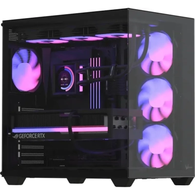Корпус Formula Crystal Z2 v2 (crystal z2 black v2), без БП, ATX, черный