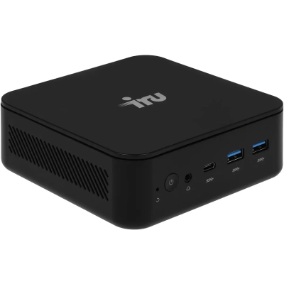 Неттоп iRU Planio 325 (2180266) AMD Ryzen 5 3500U, DDR4 8ГБ, 512ГБ SSD, AMD Radeon Vega 8, Windows 11 Pro, черный