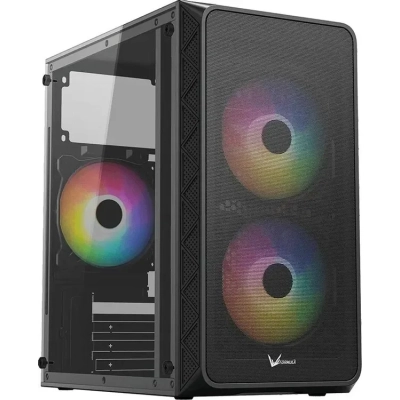 Корпус Formula Air Mesh G4 Plus AR (air mesh g4 plus black ar), без БП, mATX, черный