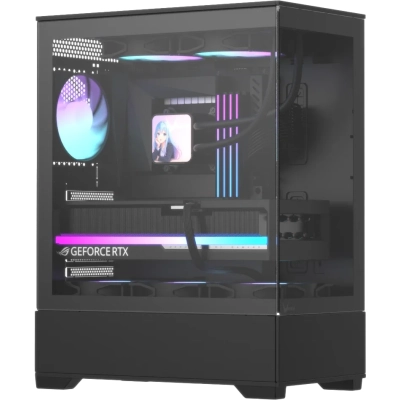 Корпус Formula Crystal Z1 Plus AR V2 (crystal z1+ black ar v2), без БП, ATX, черный