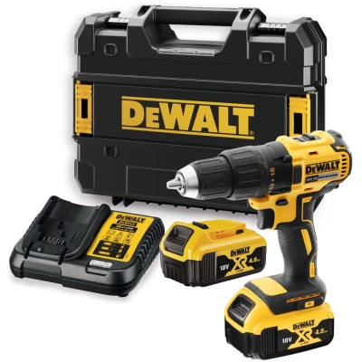 Дрель-шуруповерт DeWalt DCD777M2T аккум. патрон:быстрозажимной (кейс в комплекте)