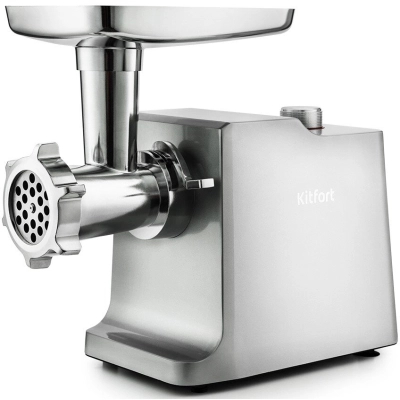Мясорубка Kitfort KT-2108 серебристый