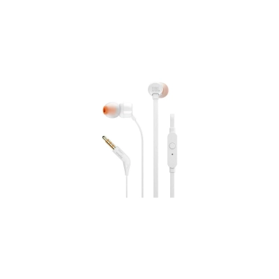 Наушники JBL Гарнитура T110 (белый)