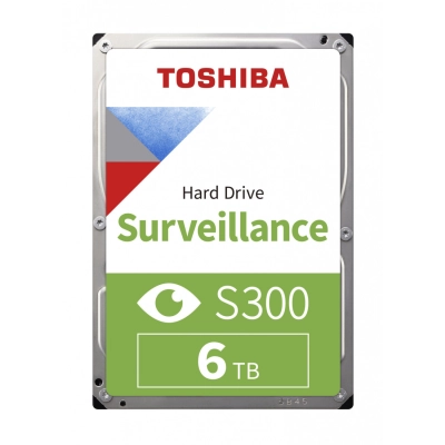 HDD Toshiba SATA-III 6Tb HDWT860UZSVA Surveillance S300 (5400rpm) 256Mb 3.5
