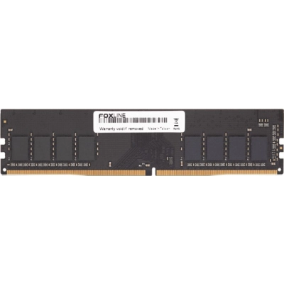 ОЗУ Foxline (FL3200D4EU22-16G) DIMM 16GB 3200 DDR4 ECC CL22 (1Gb*8)