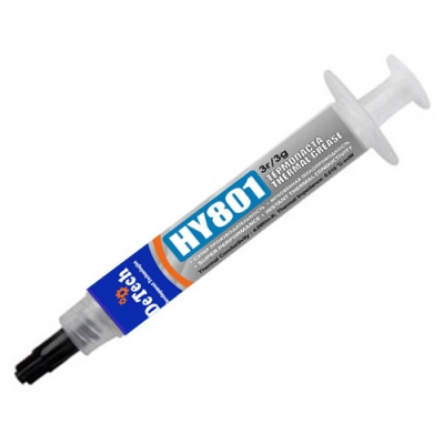 Термопаста DeTech HY801 3g (4,0 Вт/(м x K))