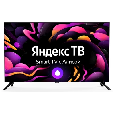 40 Телевизор Hyundai H-LED40BS5003 черный 1920x1080, Full HD, 60 Гц, Wi-Fi, Smart TV, Яндекс ТВ