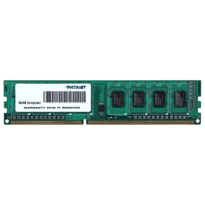RAM 4GB DDR3-1600 PC3-12800 Patriot SignatureLine, CL11, LV 1.35V, retail (PSD34G1600L81)