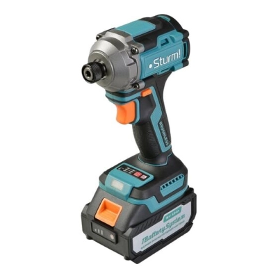 Винтоверт Sturm! CD250H ударн б/щ, 18В, 1BatterySystem, 250Нм, 1/4, 1x4.0Ач+ЗУ, кейс