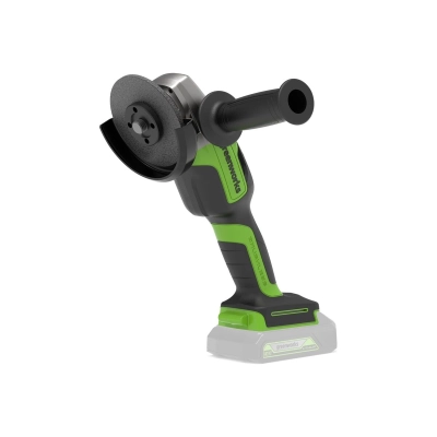 УШМ Greenworks GD24AG (3200207CUH) 24В акк, б/щет, 125мм, 10500об/мин, 1х8Ач, ЗУ, кор