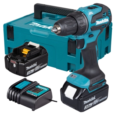 Дрель-шуруповерт Makita DDF490SFJ аккум. патрон быстрозажимной (кейс в комплекте)