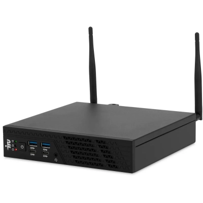 ПК Мини IRU 310H6ITF (1975183) i5 12400T (1.8) 8Gb SSD256Gb UHDG 730 Windows 11 Professional GbitEth WiFi BT черный