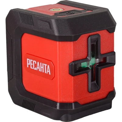 Уровень лазерный Ресанта ПЛ-2ШК Green (61/​10/​536) 2кл.лаз. 550нм цв.луч. зеленый 2луч.