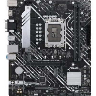 MB s1700 ASUS PRIME B660M-K D4, Intel B660, mATX, 2xDDR4, 1xPCI-E4.0x16/1xPCI-E4.0x4/2xPCI-E3.0x1, 4xSATA3/2xM.2