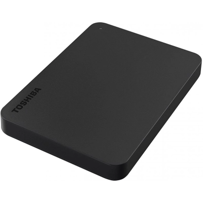 HDD ext 2.5 1.0TB USB3.0 Toshiba Canvio Basics, чёрный (HDTB410EK3AA)