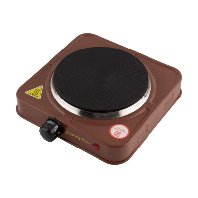 Настольная электрическая плитка МАТРЁНА МА-061 коричневый