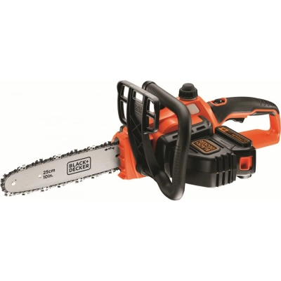 Цепная пила аккумуляторная Black+Decker ,18В, 2.0Ач, 25 см GKC1825L20( АКК и ЗУ в комплекте)