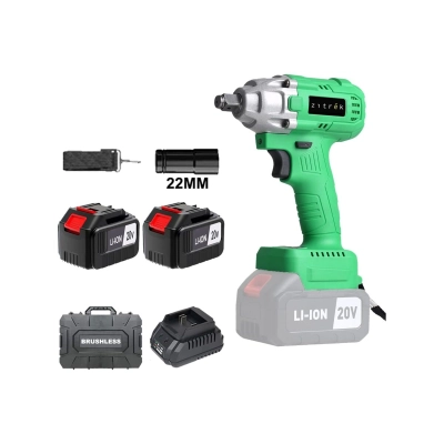 Гайковерт Zitrek Crusher 20-Li (063-4372) аккумуляторный ударный (20В, Li-ion 2x6.0Ач, з/у, кейс)