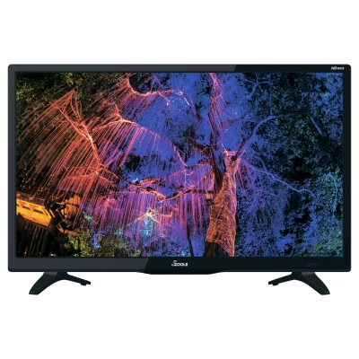 24 Телевизор Scoole SL-LED24S01T2S черный 1366x768, HD, 60 Гц, Wi-Fi, Smart TV, Android TV