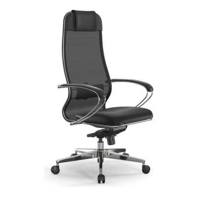 Кресло МЕТТА Samurai Comfort S Infinity z509149693 на колесиках, эко.кожа, черный