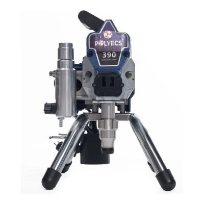Окрасочный аппарат Polyecs Р-390 безвоздушный 2200 Вт, 2,5 л/в мин, 220 В, 50 Гц