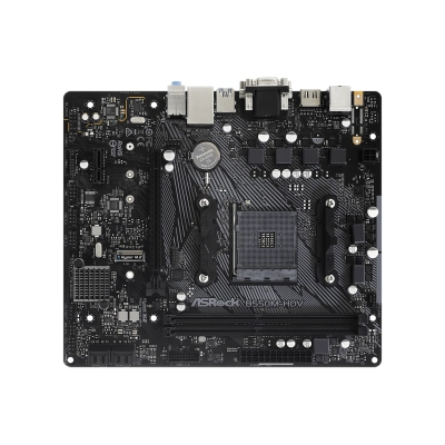 MB sAM4 Asrock B550M-HDV, AMD B550, 2xDDR4-3200, D-SUB+DVI-D+HDMI, 1xPCI-Ex16, 1xPCI-Ex1, 4xSATA3(RAID 0/1/10), 1xM.2, 8 Ch Audio, 1xGLan