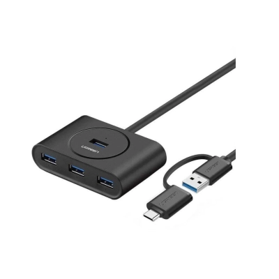 USB Hub Ugreen CR113 (40850) черный