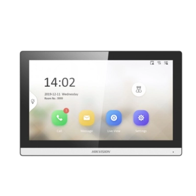 Видеодомофон Hikvision DS-KH6350-WTE1 белый